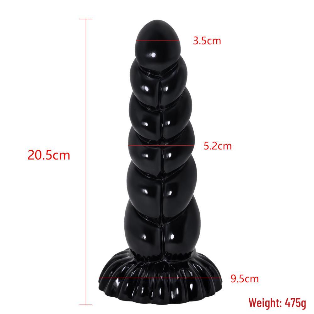 Realistic Gradient Alien Dildo Anal Plug Female Masturbator 