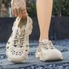 Men's and women's sandals new large EVA platform slippers men's beach shoes Light fashion casual punk sandals men's shoes slides