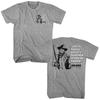John Wayne Leven is Zwaarder als Je Dom Bent Heren T-shirt