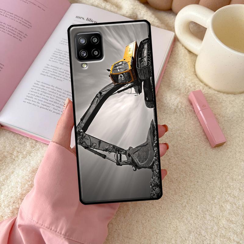 Excavator Case For Samsung Galaxy A54 A34 A14 A13 A12 A22 A32 A52 A72 A51 A71 A53 A52S Back Cover