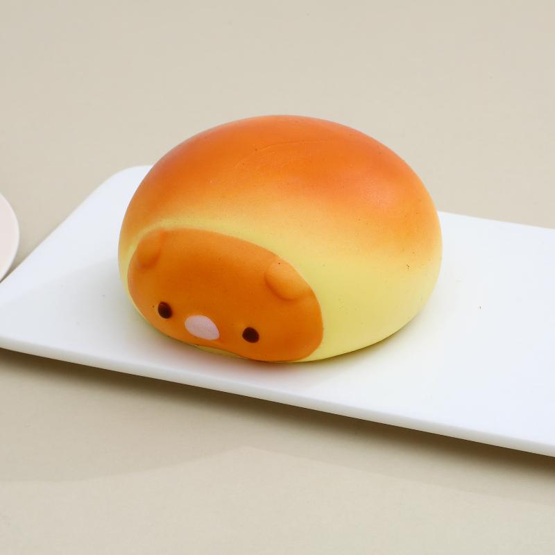 1Pcs Cat And Dog Animal Bread Slow Rising Big Thick Bread Slow Rebound Squeeze Toy Anti Stress Release Hand Relax Toy
