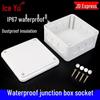 Bingyu Outdoor IP67 Waterproof PVC Junction Box