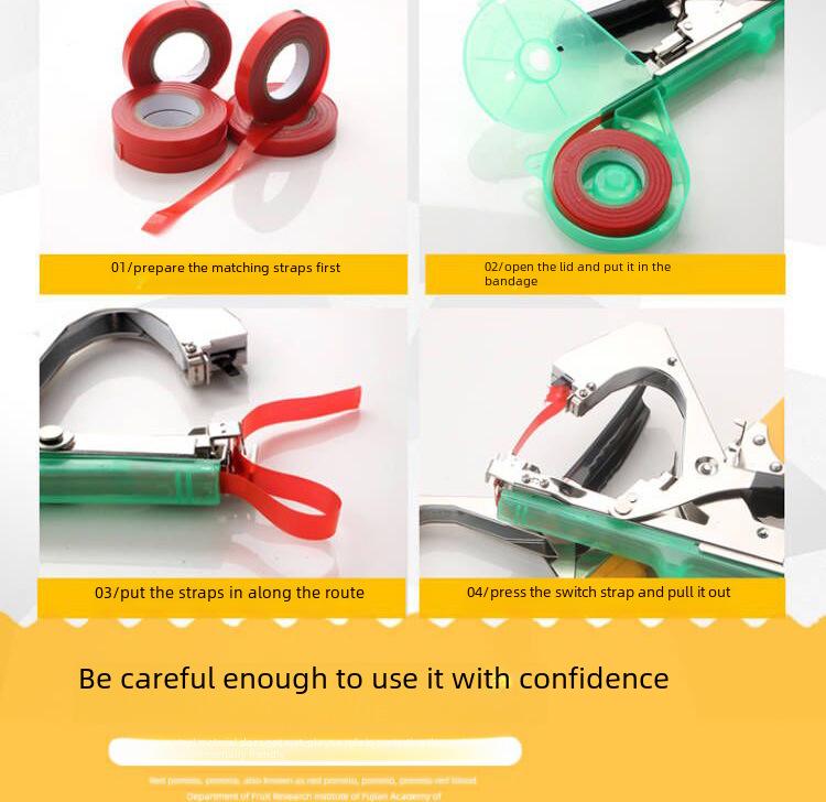 Maszyna do wiązania gałęzi winogron, pomidorów i ogórków – wydajne narzędzie do wiązania winorośli i maszyna do wiązania taśmą