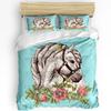 Funny Explosion Pattern Duvet Cover With Pillow Case Custom 3pcs Bedding Set Quilt Cover Double Bed Home Textile