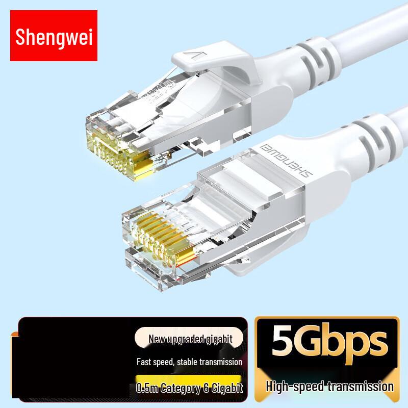 

Shengwei CAT6 Gigabit Ethernet Patch Cable