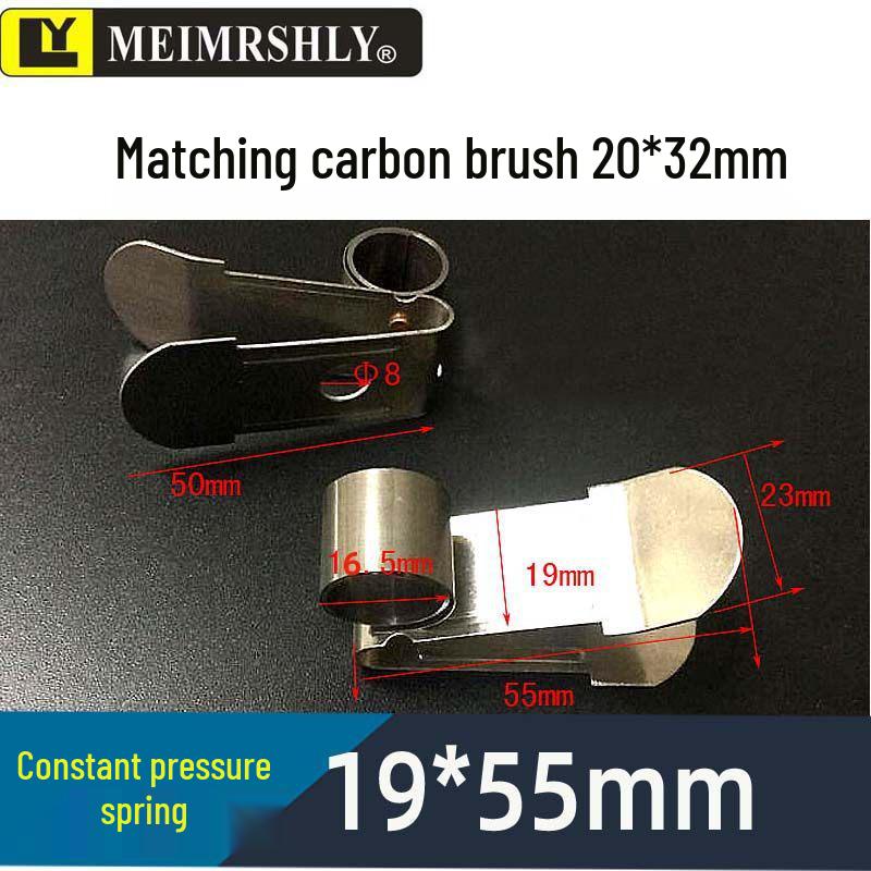 Heli Electric Forklift Circlip for Sightseeing Car Motor - Constant Voltage Spring Carbon Brush Holder (Sizes: 17*33, 17*37, 17*46)