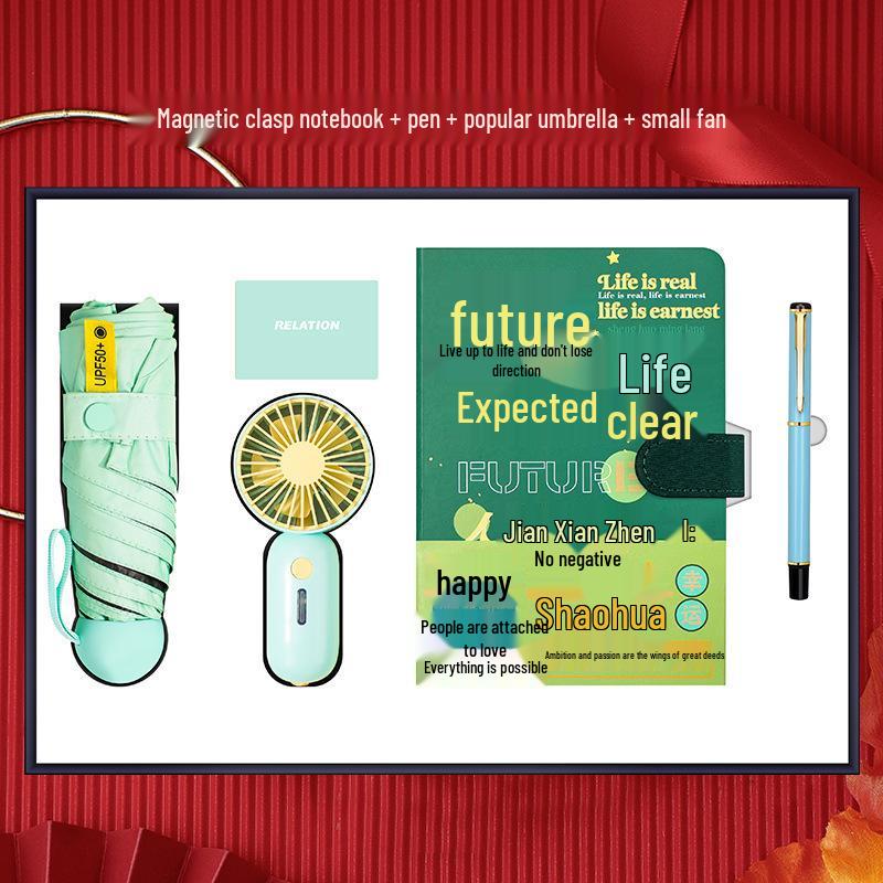 Graduation Gift: Golden College Entrance Exam Notebook Set - Perfect Graduation Souvenir for Students