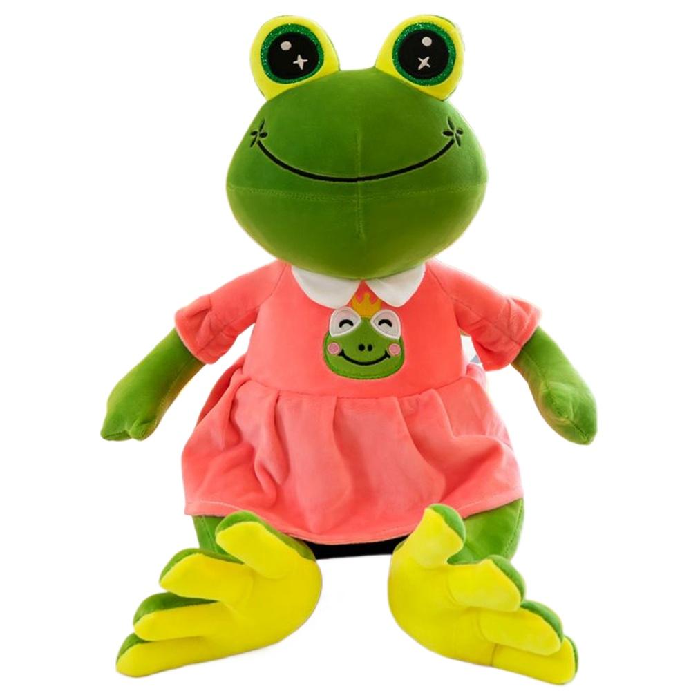 

30-40CM Cartoon Frog Plush Toy Couple Lnternet Celebrity Children s Dolls Mall Activity Gifts Wholesale Birthday Gifts 30cm розовый