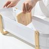 Large Capacity Cosmetic Storage Box with Divider Modern Desktop Organizer Minimalist Style Space-saving Kicthen Storage Basket