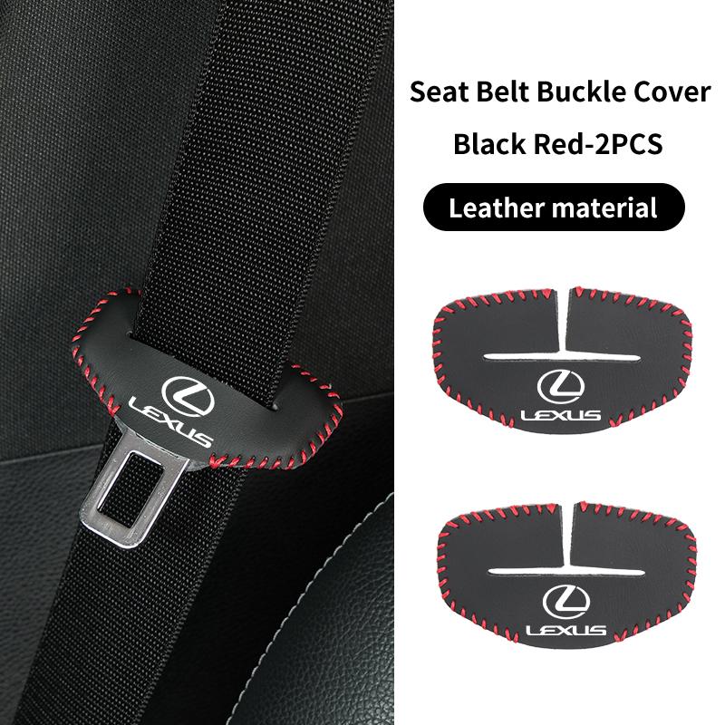

Car Accessories Seatbelt Shoulder Cover Leather Protector Pad For Lexus CT200h ES250 ES300h IS250 IS200 GS300 GS460 GX470 LS400