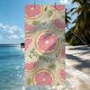 Summer Vibes Towel Quick Drying Beach Towels Are Suitable For Swimming Pools Camping Yoga And The Gym