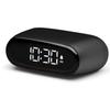 Lexon Minut Black Radio Alarm Clock