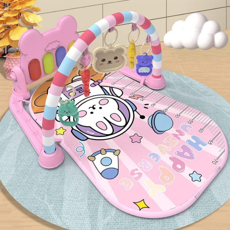 Baby Sensory Musical Play Gym With Foot Tap Piano Baby Toys