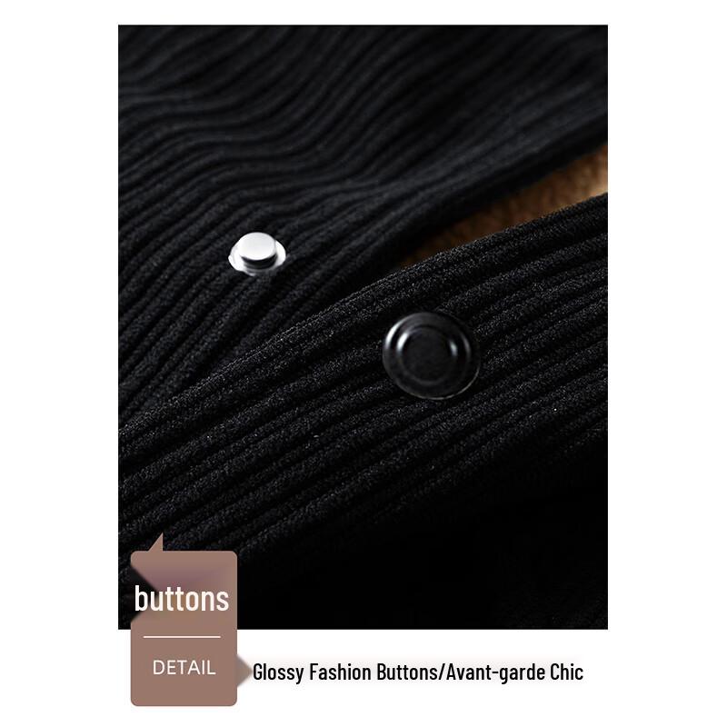 PLAYBOY Men's Thickened Lapel Padded Jacket