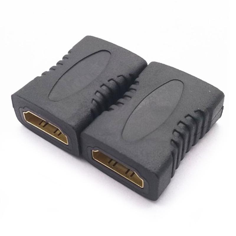 For HDTV Female To Female Coupler Adapter 2.0 4K60Hz Support For 3D Devices PC TV Monitor Gaming Consoles