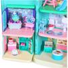 Takara Tomy Gabby's Dollhouse Large Cat House with 3 Rooms and Accessories Gift Set