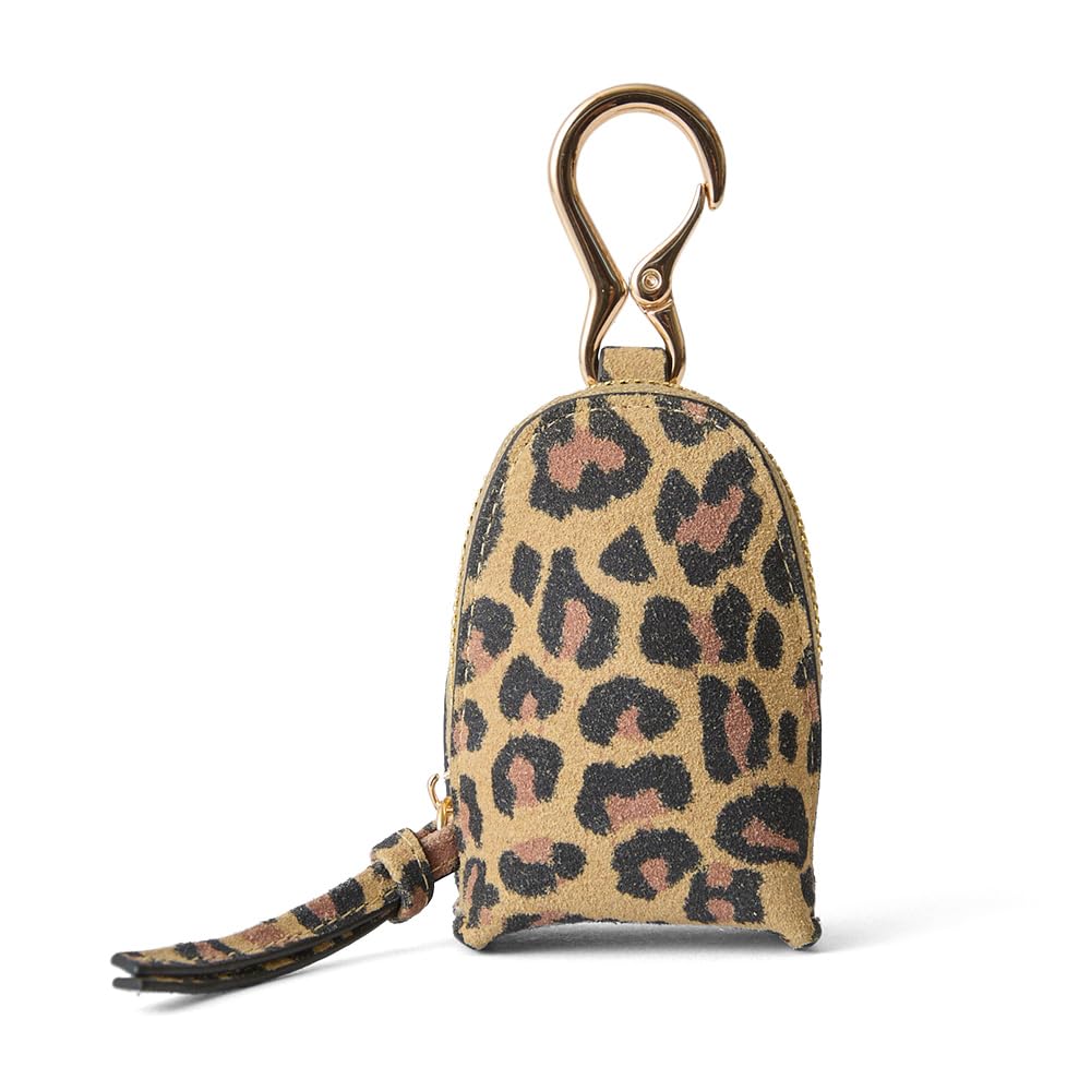 

[Hazel] Carabash Leopard Smart Keyring Keychain for Women, Leopard Print, Free Size