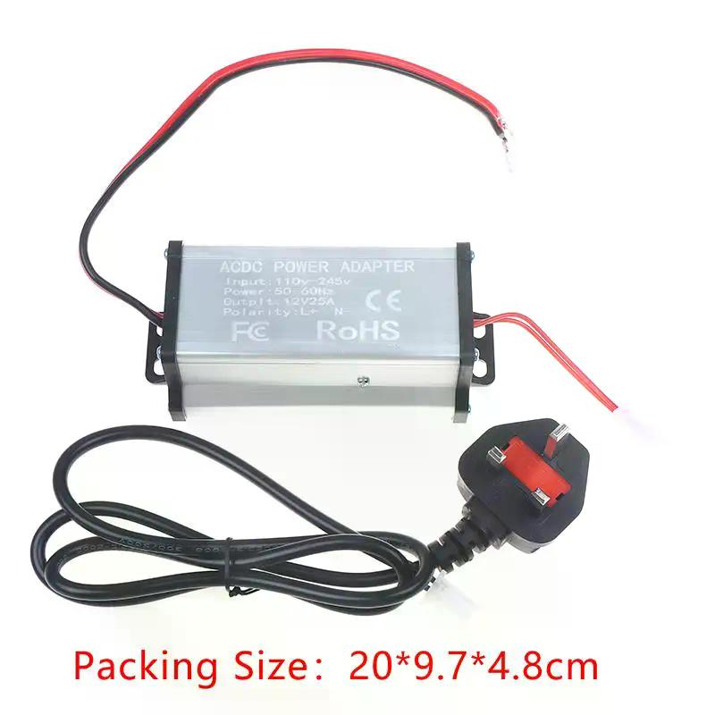 EU/UK/US Plug Power Converter 230V To 12V Adapter For Air Heater For 5KW 8KW Suitable For Household Electrical Outlets