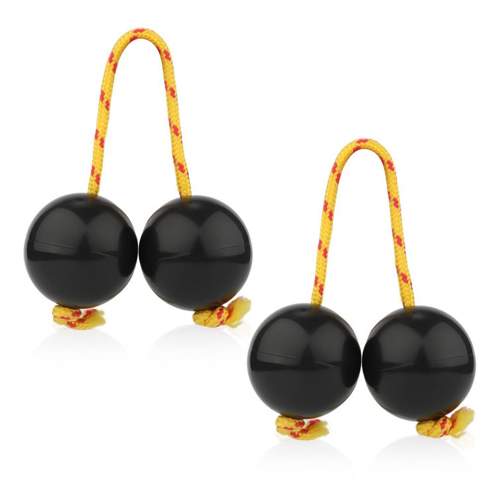 2 Pair Asalato Rhythmic Ball Hand Percussion Instruments Rattle Asalato Shaker for Adults And Teenagers