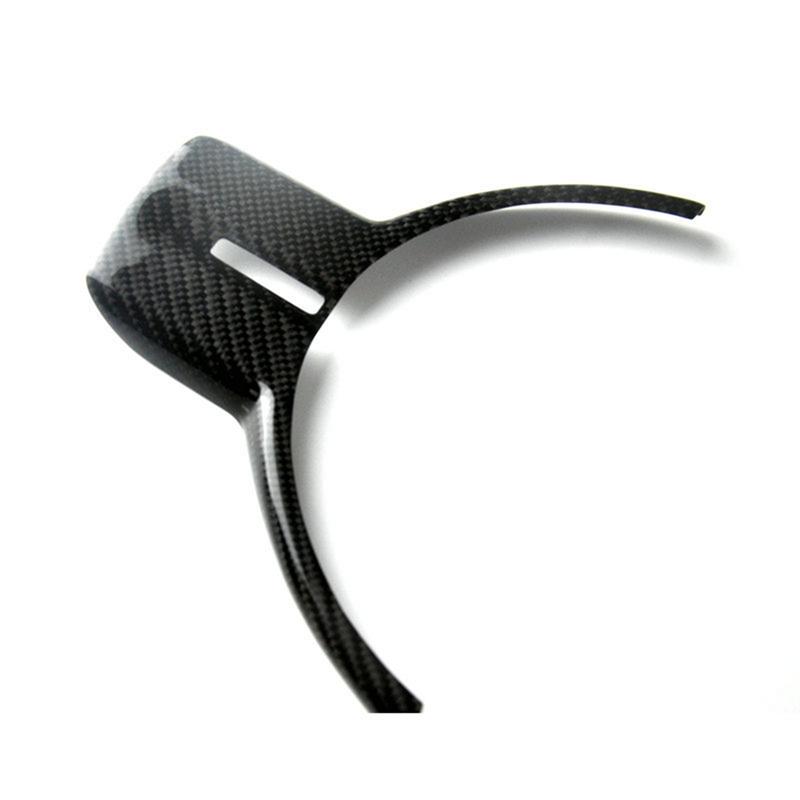 Authentic For Toyota GT86 Subaru BRZ Steering Wheel Real Carbon Fiber Change Decorative Frame Strip Cover Cover Stickers