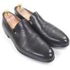 Excellent BERLUTI loafers Gare Cursive Calligraphy flat shoes Gray Used
