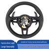 Full Leather Steering Wheel for Porsche Panamera, Cayenne, 911, Taycan, Macan, 718