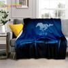 29 Stijl F-Ford Mustang Raceauto Cartoon Deken, Zachte Plaid Deken voor Huis Slaapkamer Bed Bank Picknick Reizen Kantoor Cover Kind