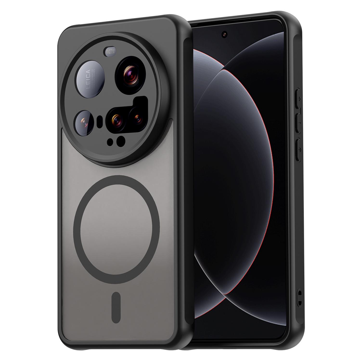 

Чохол для Xiaomi 15 Ultra, сумісний з MagSafe, протиударний, PC+TPU чохол для телефону Black