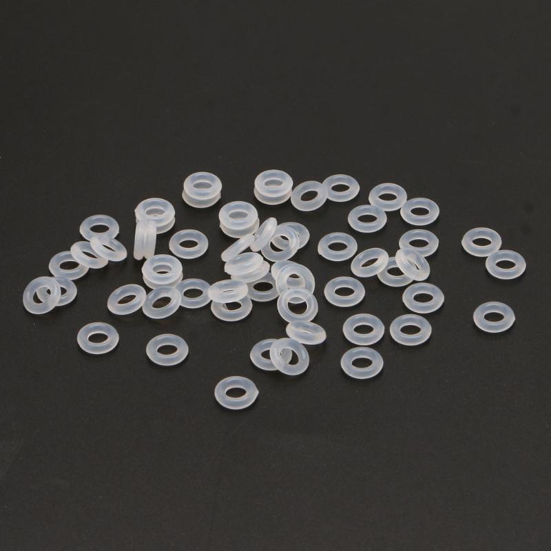 Jewelry Silicone Rubber Stopper Fastener for DIY Jewelry Making Necklaces Bracelet Clip Lock Spacer Charm Beads