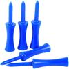 100pcs 68mm Length Unbreakable Plastic Tees 1 1/4 Inch Size Castle Golf Tees  For Women
