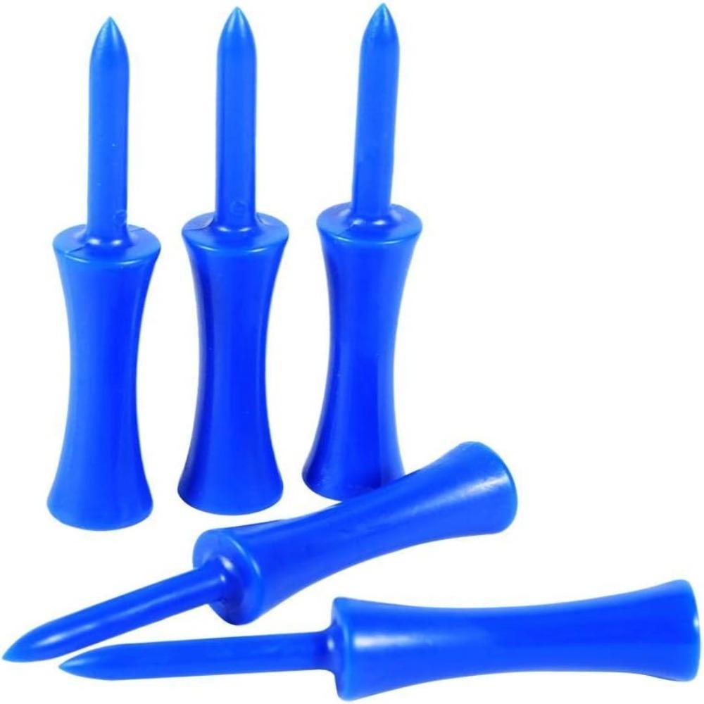 100pcs 68mm Length Unbreakable Plastic Tees 1 1/4 Inch Size Castle Golf Tees For Women