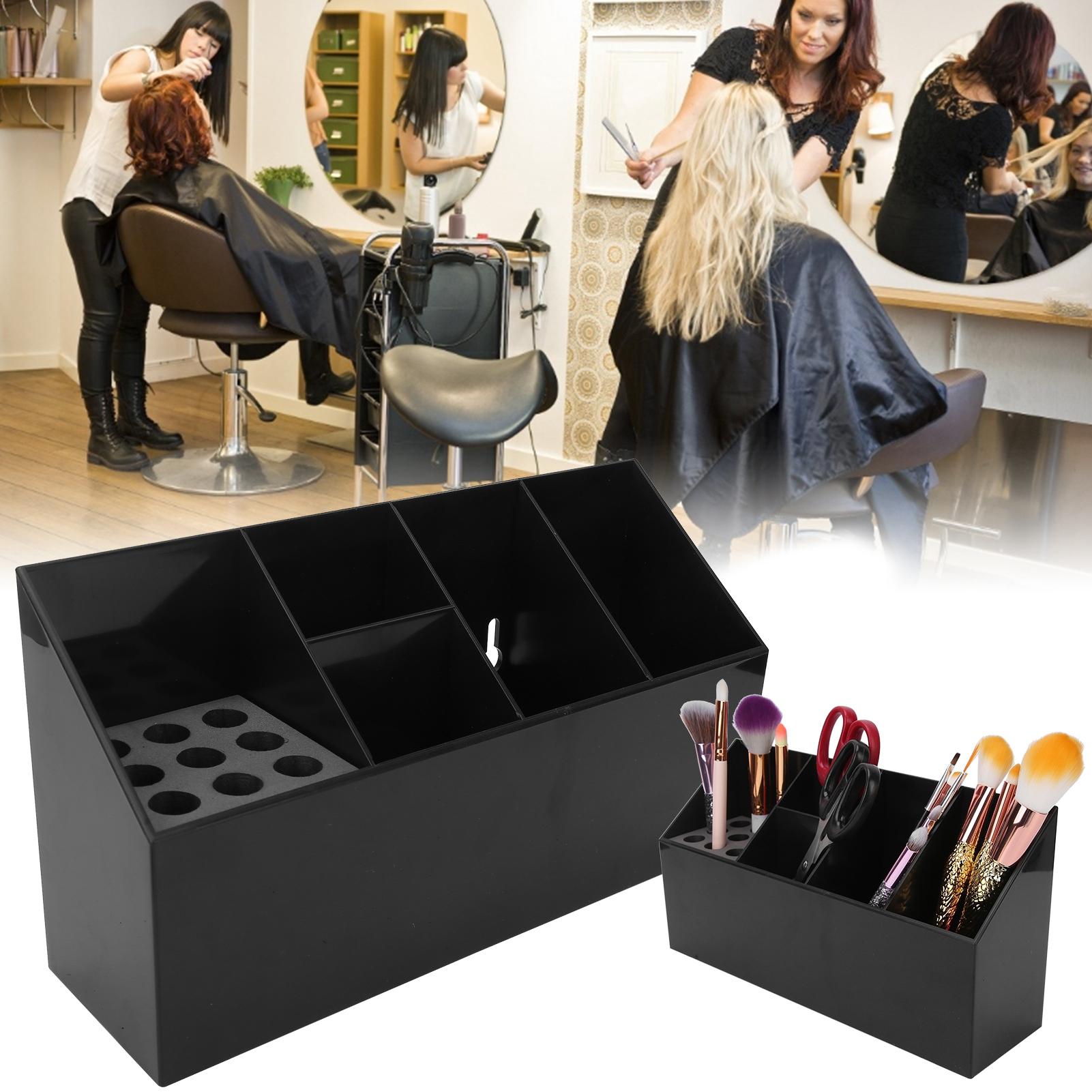 

Scissors Holder Hairdressing Combs Hair Clips Hairdressing Tool Storage Box