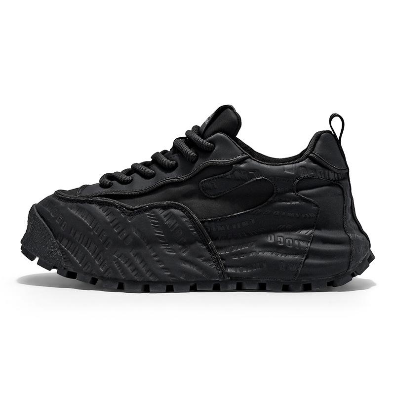 Men's Shoes  Summer New Thick-sole Non-slip Wear-resistant Sneakers Men's High-end Sole Casual Dad Shoes