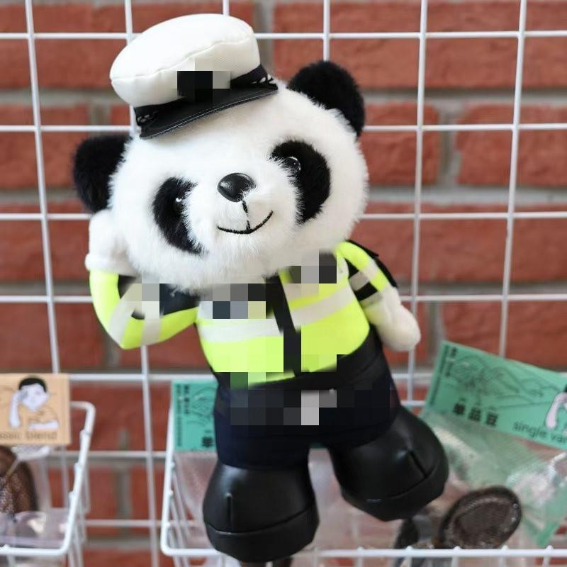 

Кукла медведь SWAT дорожная полиция общественная безопасность дорожное движение пожарный плюшевая игрушка полиция камуфляж плюшевый мишка кукла 27cm