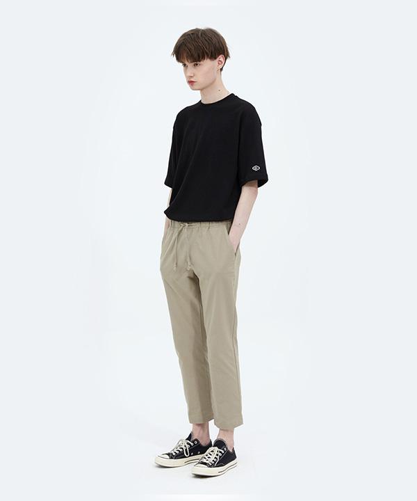 ACOVER [2Pack] Linen-Like Cropped Waist Pants (Type A)