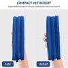 DIY Double-Layer Blue Pencil Case - Multifunctional, Large Capacity for Students and Children