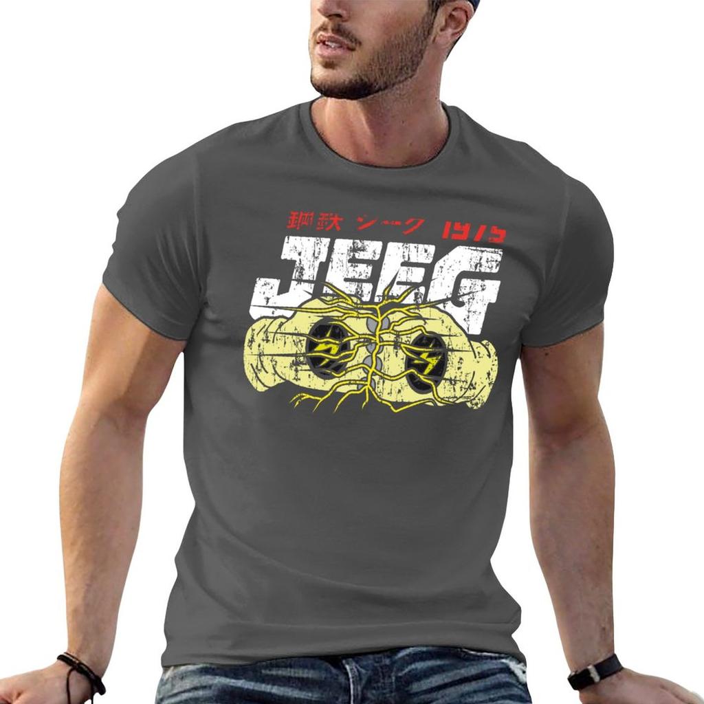 New Steel Robot Jeeg T-Shirt T-shirt Short Sports Fan T-shirts Oversized T-shirt T Shirts for Men