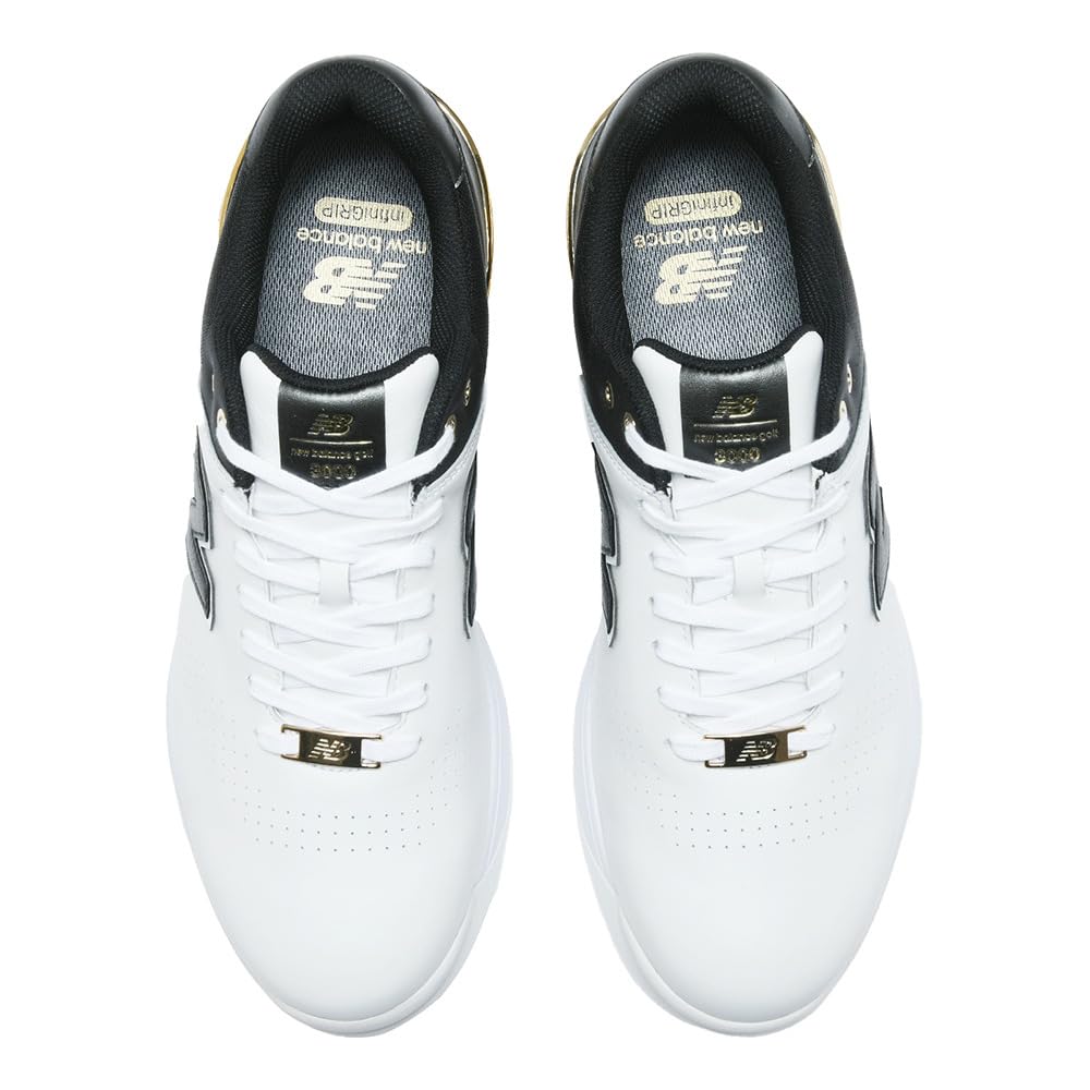 New Balance golf shoes UGL3000A 2E x Black (White / 26.5 / Men's)