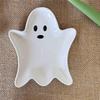 ABBP-For Halloween For Kitchen Counter Spoon Rest, White Cute Ghost Cooking Utensil Holder