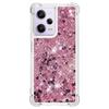 Per Xiaomi Redmi Note 12 Pro 5G/Note 12 Pro Speed 5G/Poco X5 Pro 5G Custodia in TPU Glitter Sabbie Mobili Antiurto Copertura Posteriore per Telefono