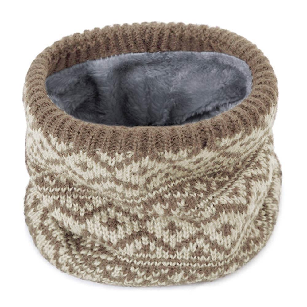 Soft Winter Neck Warmer Knitted Face Mask Fashion Neck Scarves Women Men