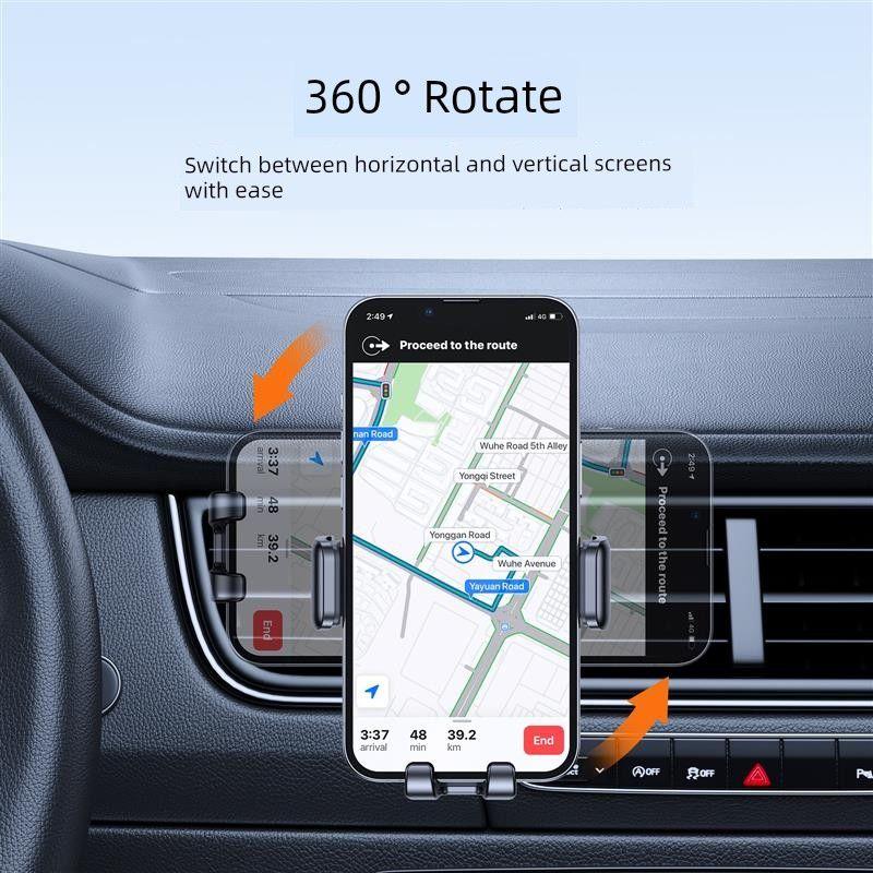 Car Phone Gravity Mount, Car Air Vent Mount, Dashboard Phone Holder, Navigation