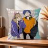Anime My Love Story With Yamadakun At Lv  Personalized Picture Text Home Decorative Pillows Household Gifts Xcm