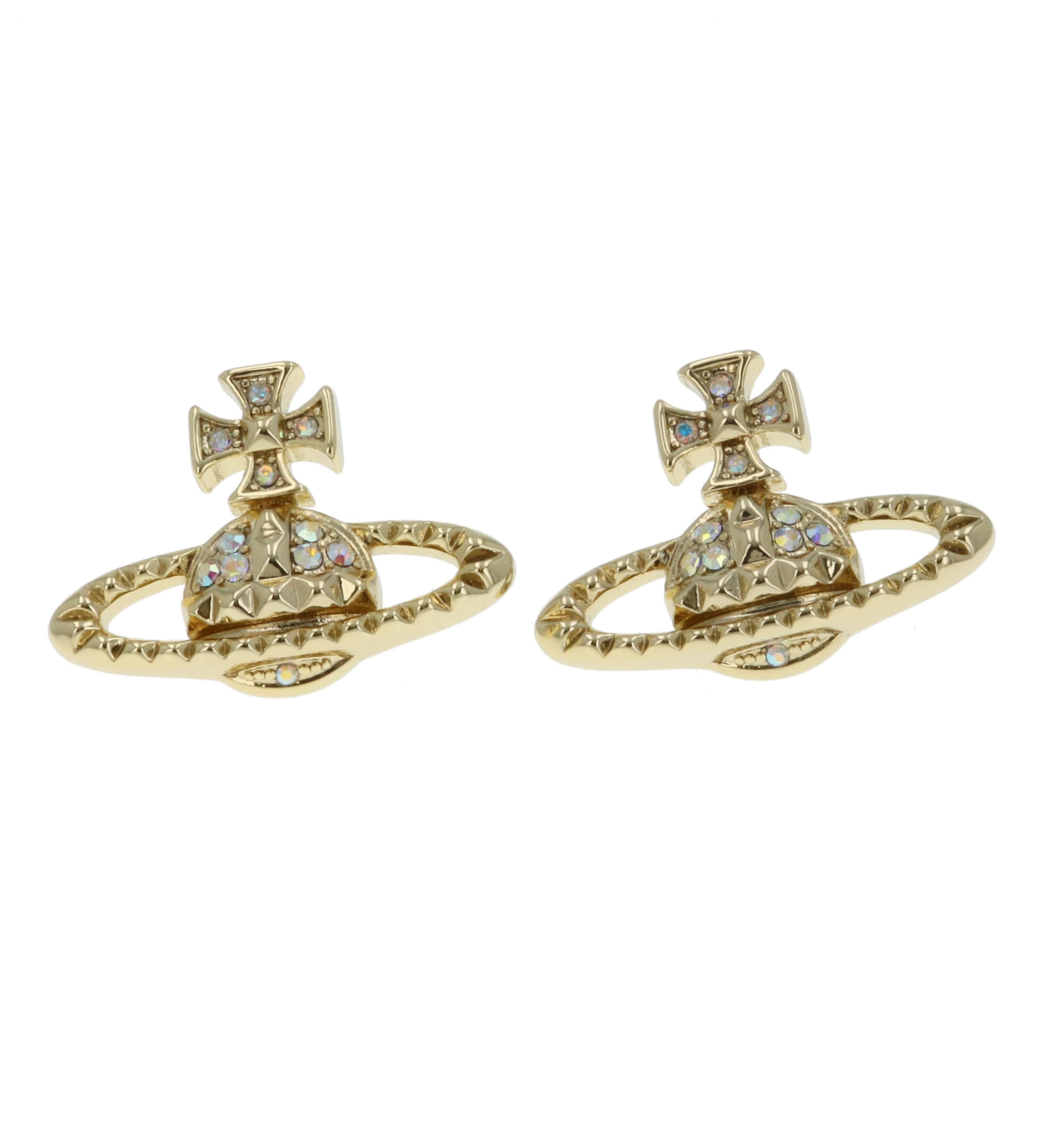

Vivienne Westwood MAYFAIR BAS RELIEF Brass Women s Earrings, 6201035E/02R115, [Used] золотий