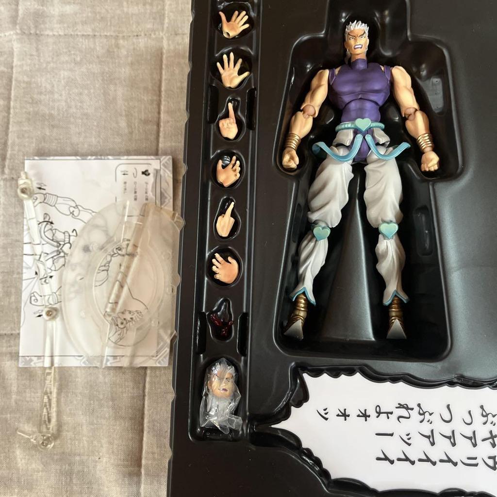 [USED] JoJo's Bizarre Adventure Super Action Statue Dio Awakening Version Second & Star Platinum Supervised by Hirohiko Araki