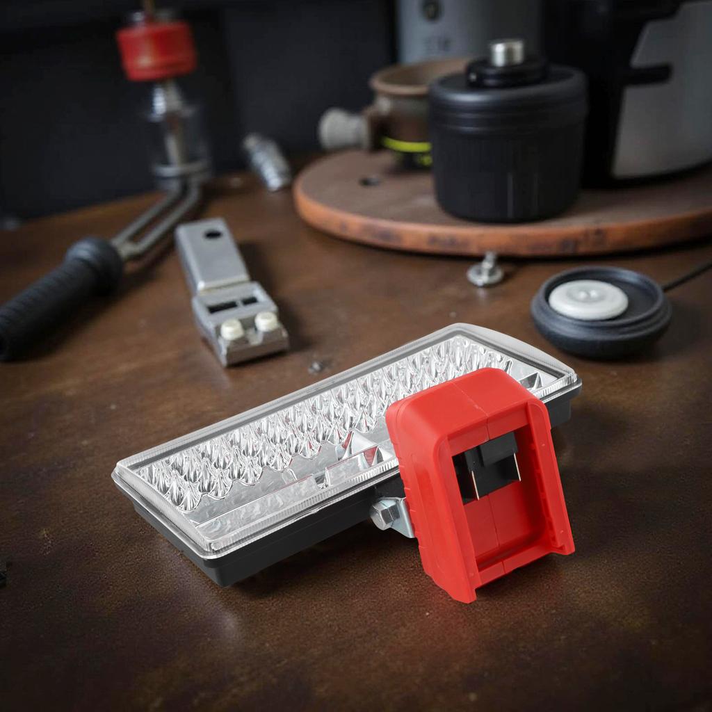 Adjustable Brightness Cordless Work Light Work Scenarios Outdoor Events Use Rotatable Light Vehicle Maintenance