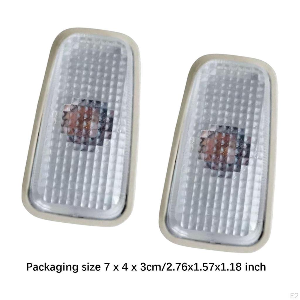 2x Side Wing Indicator Repeater Lights 9613702180 Practical Easy to Use Convenient Stylish 632545