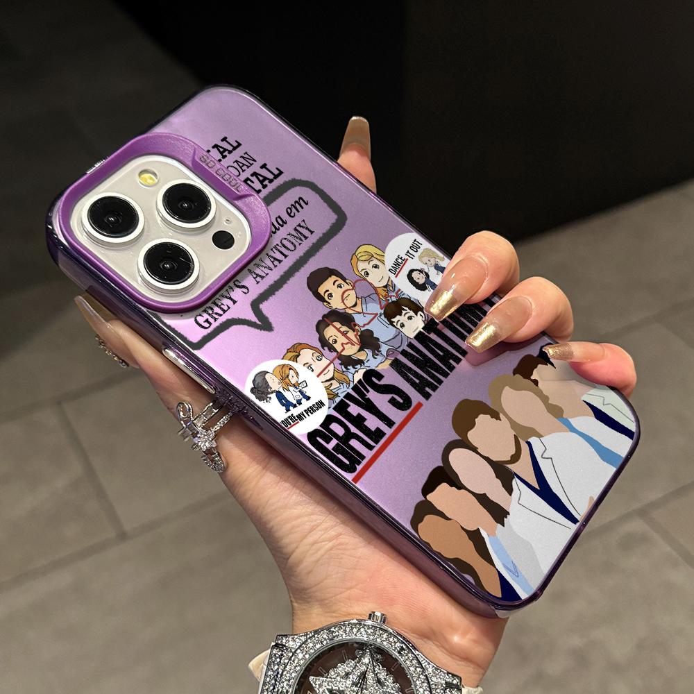 

TV Grey s Anatomy Phone Case for Xiaomi Redmi 15C 14C 13C 12C 10 Note 15 14 13 12 Pro Plus 4G 5G Silver Hard Cover Redmi 14C