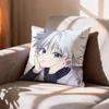 COOL K-Killua Zoldyck H-Hunter X Hunter   Pillow Case Pattern Printed Pillowcase For Living Room Sofa Cushion Cover