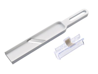 Grüne Zwiebel Dünn mit Finger Hergestellt in Japan Schneider, Diagonal, Scheiben, Schutz, DH8229,